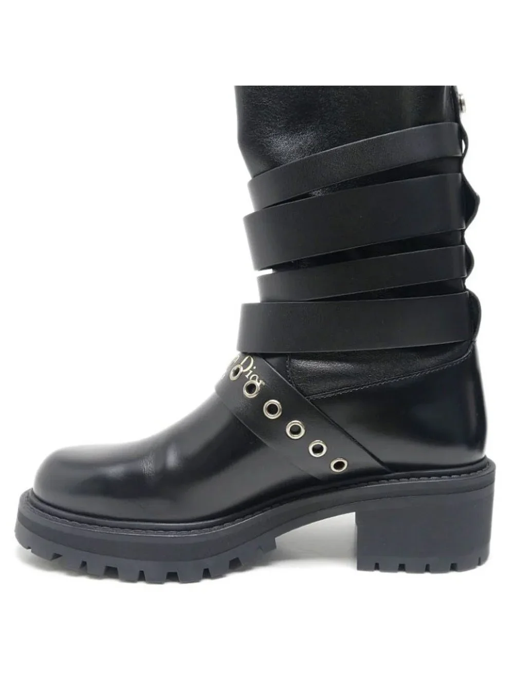 Dior D-fight Long Boots Black